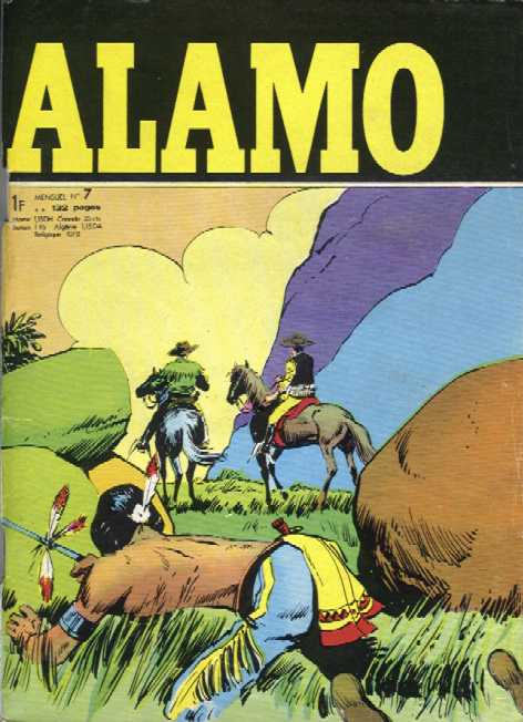 Scan de la Couverture Alamo n 7